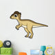 Cute Illustration Pachycephalosaurus Dinosaur Wall Decal Design 3