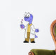 Illustration Brontosaurus Chemist Wall Decal