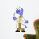 Illustration Brontosaurus Chemist Wall Decal