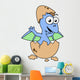 Cute Illustration Baby Pterodactyl Wall Decal