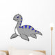 Cute Illustration Loch Ness Wall Decal Design 1