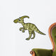 Cute Illustration Parasaurolophus Dinosaur Wall Decal Design 1