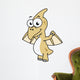 Cute Illustration Pterodactyl Wall Decal Design 1