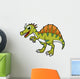 Cute Illustration Smiling Spinosaurus Wall Decal