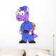 Illustration Spinosaurus Plumber Wall Decal