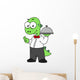 Illustration Tyrannosaurus Rex Food Wall Decal