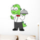 Illustration Tyrannosaurus Rex Food Wall Decal