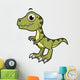 Cute Illustration Tyrannosaurus Rex Wall Decal Design 1