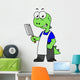 Illustration Tyrannosaurus Rex Butcher Wall Decal