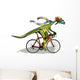 Illustration Anabisetia Dinosaur Riding Wall Decal