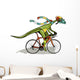Illustration Anabisetia Dinosaur Riding Wall Decal