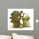 Illustration Stegosaurus Drinking Beverage Wall Decal