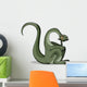 Illustration Brontosaurus Thinking Wall Decal