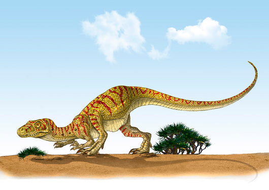Eoraptor Early Dinosaur Lived Wall Decal