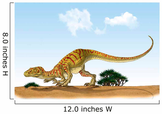 Eoraptor Early Dinosaur Lived Wall Decal