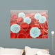 Red Blood Cells with Wall Decal Design 2