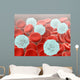 Red Blood Cells with Wall Decal Design 2