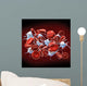 Red Blood Cells with Wall Decal Design 1