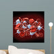 Red Blood Cells with Wall Decal Design 1