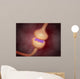 Close-up Synapse Nervous System Wall Decal