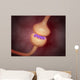 Close-up Synapse Nervous System Wall Decal