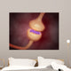 Close-up Synapse Nervous System Wall Decal