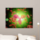 Microscopic Human Antibodies with Wall Decal