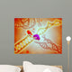 Microscopic DNA Binding Wall Decal Design 2