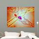 Microscopic DNA Binding Wall Decal Design 2