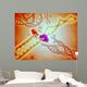 Microscopic DNA Binding Wall Decal Design 2