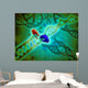Microscopic DNA Binding Wall Decal Design 1