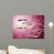 Microscopic Sperm Traveling towards Wall Decal