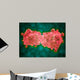 Microscopic Leukemia Cell Wall Decal