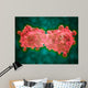 Microscopic Leukemia Cell Wall Decal
