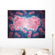 Microscopic Group Leukemia Cell Wall Decal