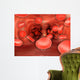 Microscopic Red Blood Cells Wall Decal