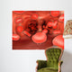 Microscopic Red Blood Cells Wall Decal