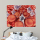Conceptual Image Red Blood Wall Decal Design 1