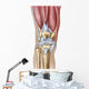 Anatomy Human Knee Joint Wall Decal Design 2