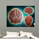 Conceptual Image Human Brain Wall Decal Design 2