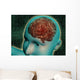Conceptual Image Female Body Wall Decal Design 4