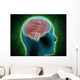 Conceptual Image Female Body Wall Decal Design 3