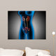 X-ray Female Body with Wall Decal