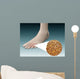 Anatomy Foot Fungus with Wall Decal