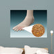 Anatomy Foot Fungus with Wall Decal