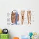 Anatomy Human Bone Marrow Wall Decal Design 1
