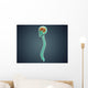 Conceptual Image Human Brain Wall Decal Design 1