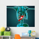 X-ray Human Skeleton with Wall Decal