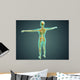 Human Body Showing Skeletal Wall Decal Design 1