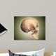 Conceptual Image Human Skull Wall Decal Design 4